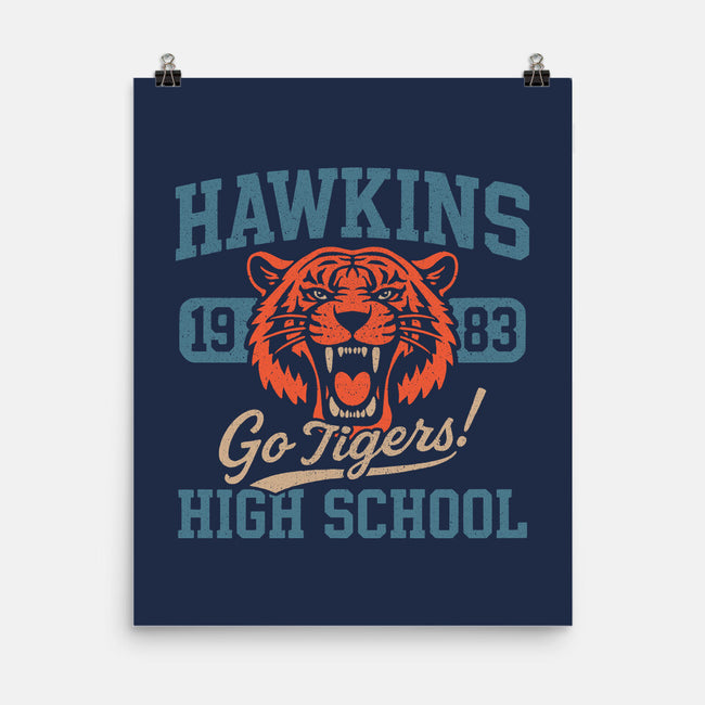 Hawkins Tigers-None-Matte-Poster-fanfreak1
