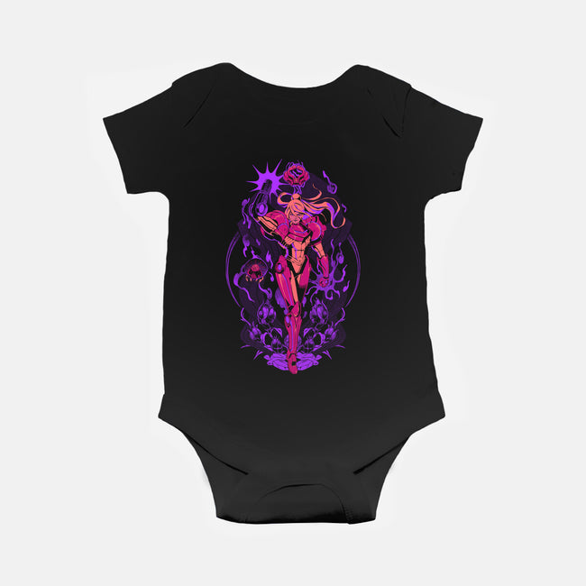 Psychic Bounty Hunter-Baby-Basic-Onesie-ilustrata
