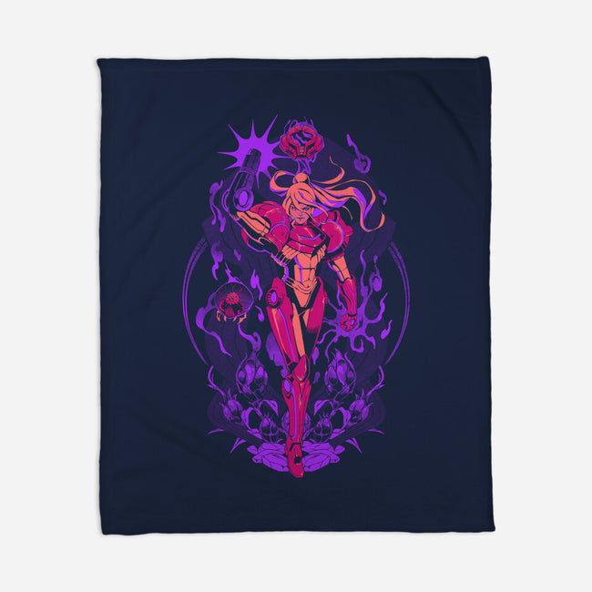 Psychic Bounty Hunter-None-Fleece-Blanket-ilustrata