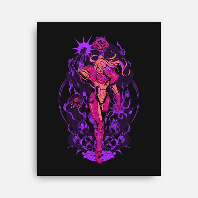 Psychic Bounty Hunter-None-Stretched-Canvas-ilustrata