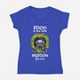 Only Reason-Womens-V-Neck-Tee-OnlyColorsDesigns