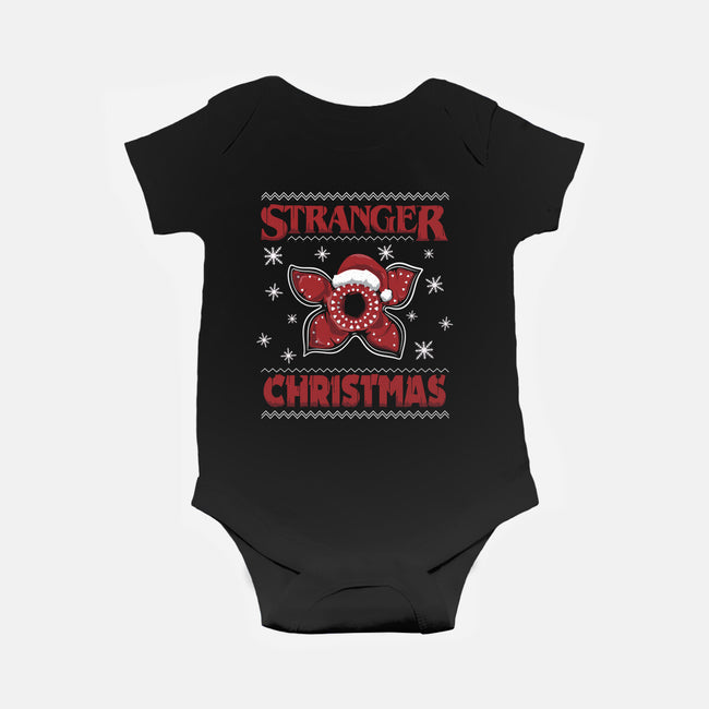 A Stranger Christmas-Baby-Basic-Onesie-OnlyColorsDesigns