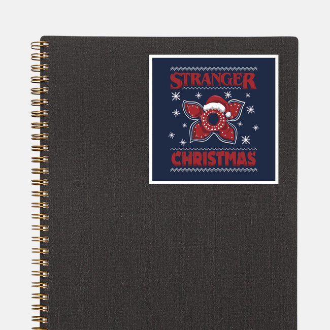 A Stranger Christmas-None-Glossy-Sticker-OnlyColorsDesigns