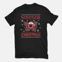 A Stranger Christmas-Unisex-Basic-Tee-OnlyColorsDesigns