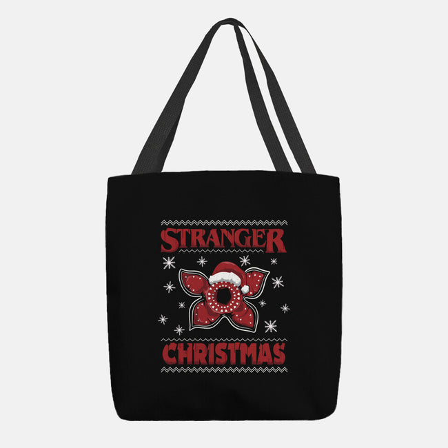 A Stranger Christmas-None-Basic Tote-Bag-OnlyColorsDesigns