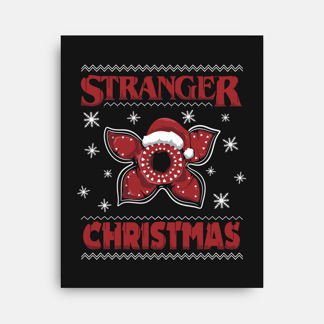 A Stranger Christmas-None-Stretched-Canvas-OnlyColorsDesigns
