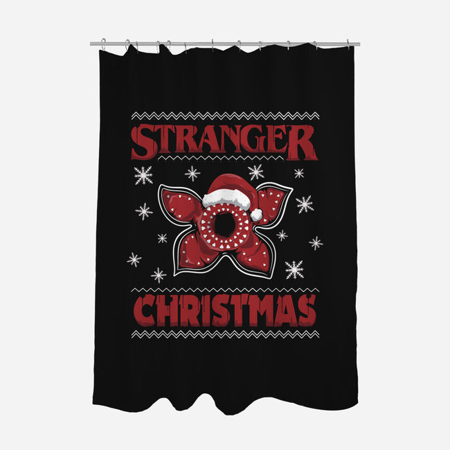 A Stranger Christmas-None-Polyester-Shower Curtain-OnlyColorsDesigns