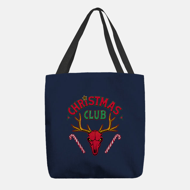 Christmas Fire Club-None-Basic Tote-Bag-teesgeex
