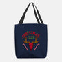 Christmas Fire Club-None-Basic Tote-Bag-teesgeex