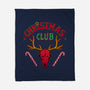 Christmas Fire Club-None-Fleece-Blanket-teesgeex