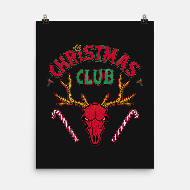 Christmas Fire Club-None-Matte-Poster-teesgeex