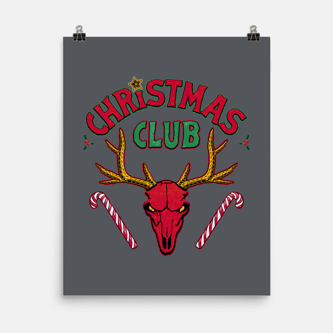 Christmas Fire Club-None-Matte-Poster-teesgeex