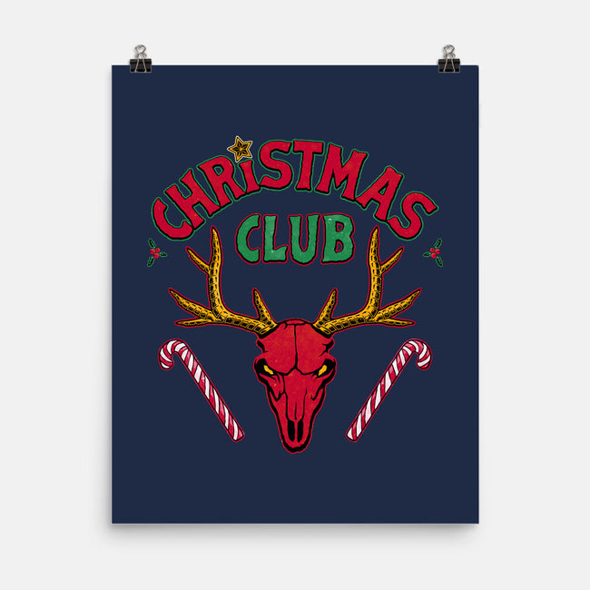 Christmas Fire Club-None-Matte-Poster-teesgeex