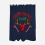 Christmas Fire Club-None-Polyester-Shower Curtain-teesgeex