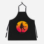 The Guitar Kid-Unisex-Kitchen-Apron-teesgeex