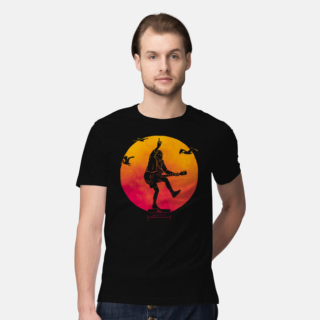 The Guitar Kid-Mens-Premium-Tee-teesgeex