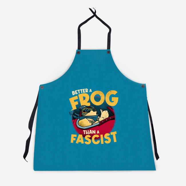 Better A Frog-Unisex-Kitchen-Apron-teesgeex