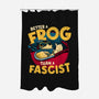 Better A Frog-None-Polyester-Shower Curtain-teesgeex