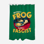 Better A Frog-None-Polyester-Shower Curtain-teesgeex