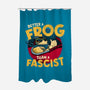 Better A Frog-None-Polyester-Shower Curtain-teesgeex