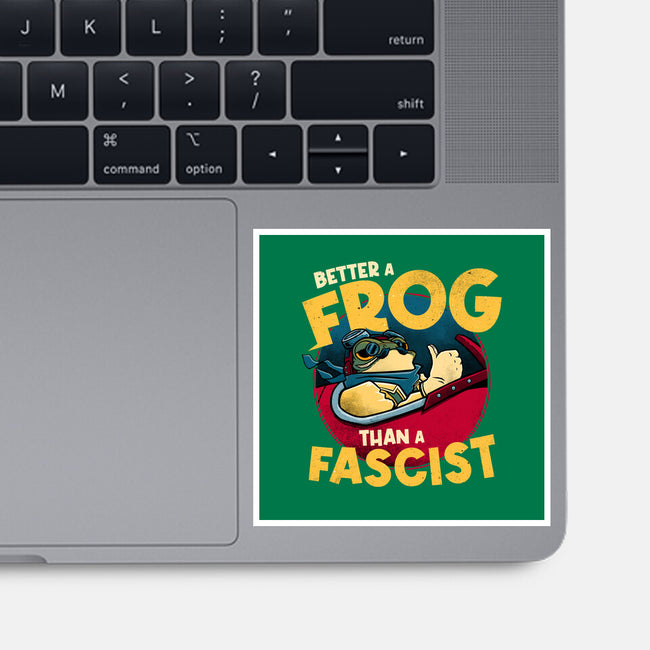 Better A Frog-None-Glossy-Sticker-teesgeex