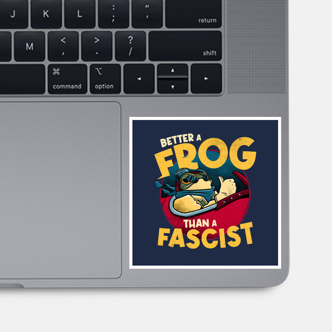 Better A Frog-None-Glossy-Sticker-teesgeex