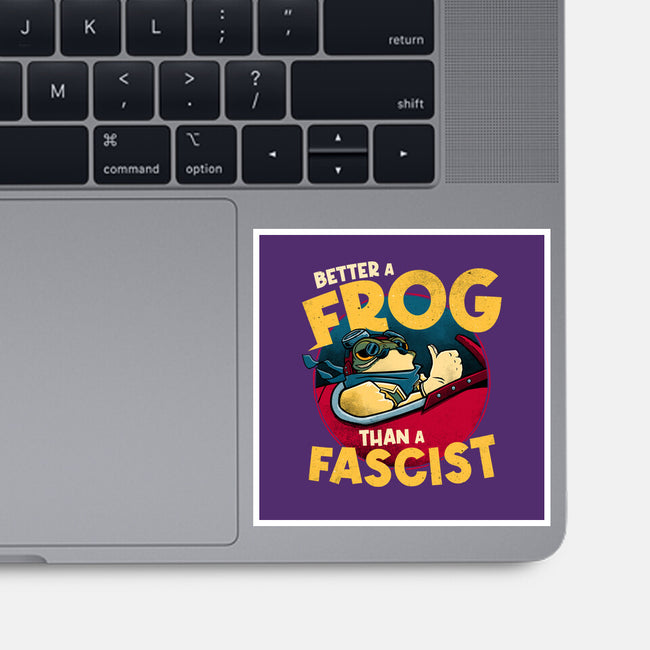 Better A Frog-None-Glossy-Sticker-teesgeex