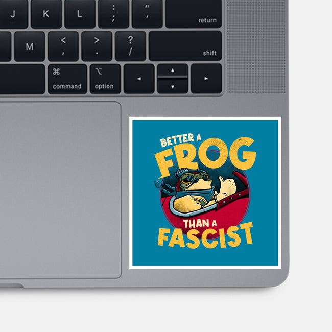 Better A Frog-None-Glossy-Sticker-teesgeex