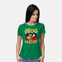 Better A Frog-Womens-Basic-Tee-teesgeex