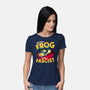 Better A Frog-Womens-Basic-Tee-teesgeex