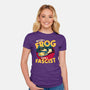 Better A Frog-Womens-Fitted-Tee-teesgeex