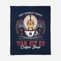 Yian Kut Ku Coffee Emblem-None-Fleece-Blanket-LAGELANTEE