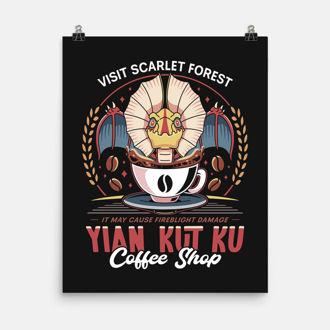 Yian Kut Ku Coffee Emblem-None-Matte-Poster-LAGELANTEE