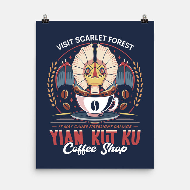 Yian Kut Ku Coffee Emblem-None-Matte-Poster-LAGELANTEE