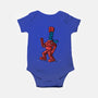 Robot Scarf-Baby-Basic-Onesie-Raffiti