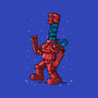 Robot Scarf-Unisex-Pullover-Sweatshirt-Raffiti