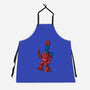 Robot Scarf-Unisex-Kitchen-Apron-Raffiti