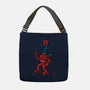 Robot Scarf-None-Adjustable Tote-Bag-Raffiti