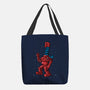 Robot Scarf-None-Basic Tote-Bag-Raffiti
