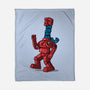 Robot Scarf-None-Fleece-Blanket-Raffiti