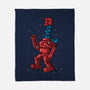 Robot Scarf-None-Fleece-Blanket-Raffiti