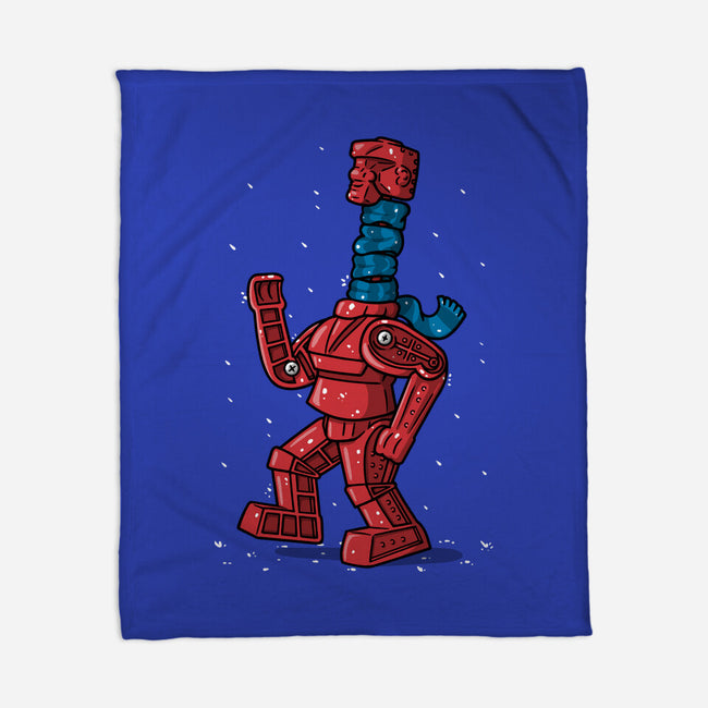 Robot Scarf-None-Fleece-Blanket-Raffiti