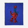 Robot Scarf-None-Fleece-Blanket-Raffiti