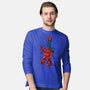 Robot Scarf-Mens-Long Sleeved-Tee-Raffiti