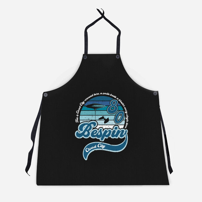 Vintage Cloud City-Unisex-Kitchen-Apron-DrMonekers