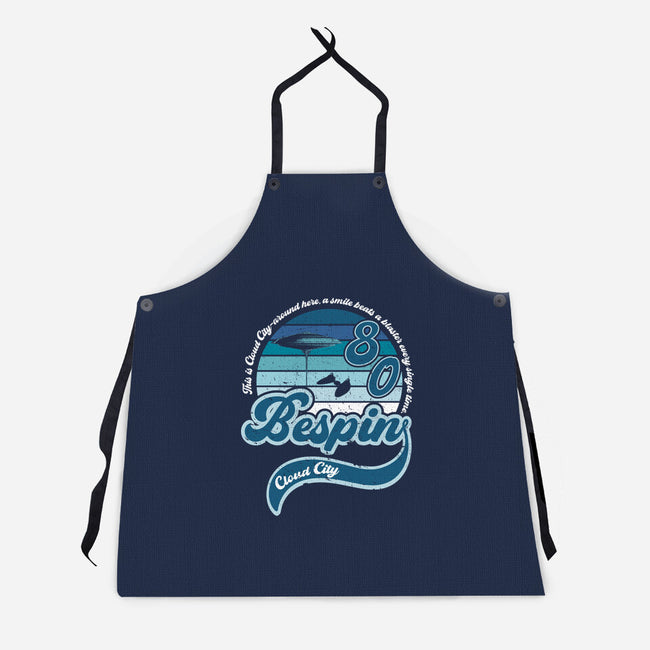 Vintage Cloud City-Unisex-Kitchen-Apron-DrMonekers