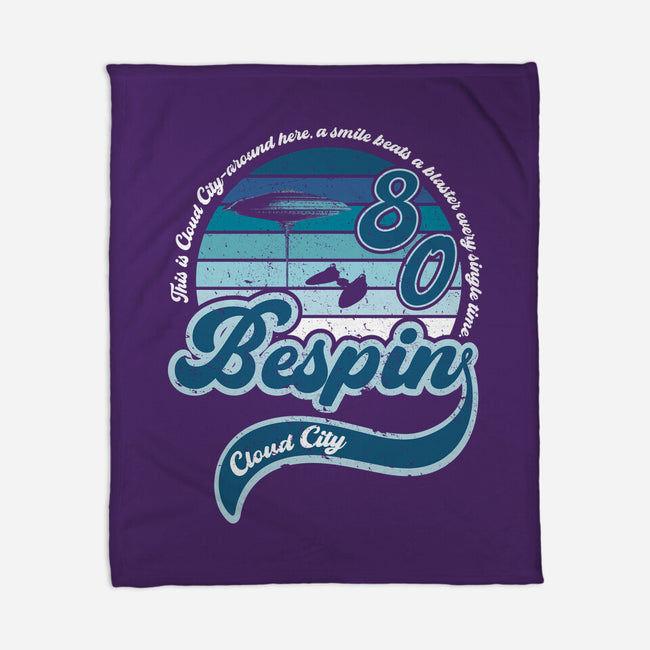 Vintage Cloud City-None-Fleece-Blanket-DrMonekers