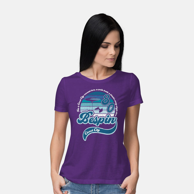 Vintage Cloud City-Womens-Basic-Tee-DrMonekers