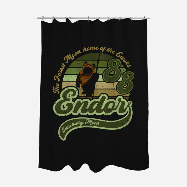 Vintage Sanctuary Moon-None-Polyester-Shower Curtain-DrMonekers