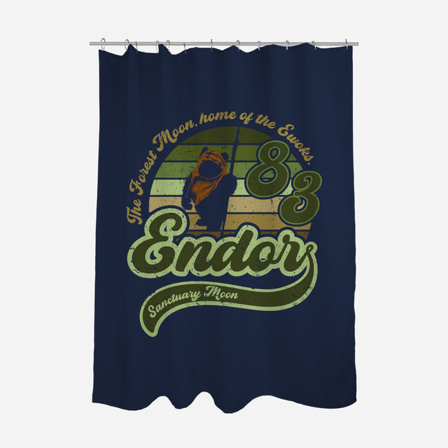 Vintage Sanctuary Moon-None-Polyester-Shower Curtain-DrMonekers